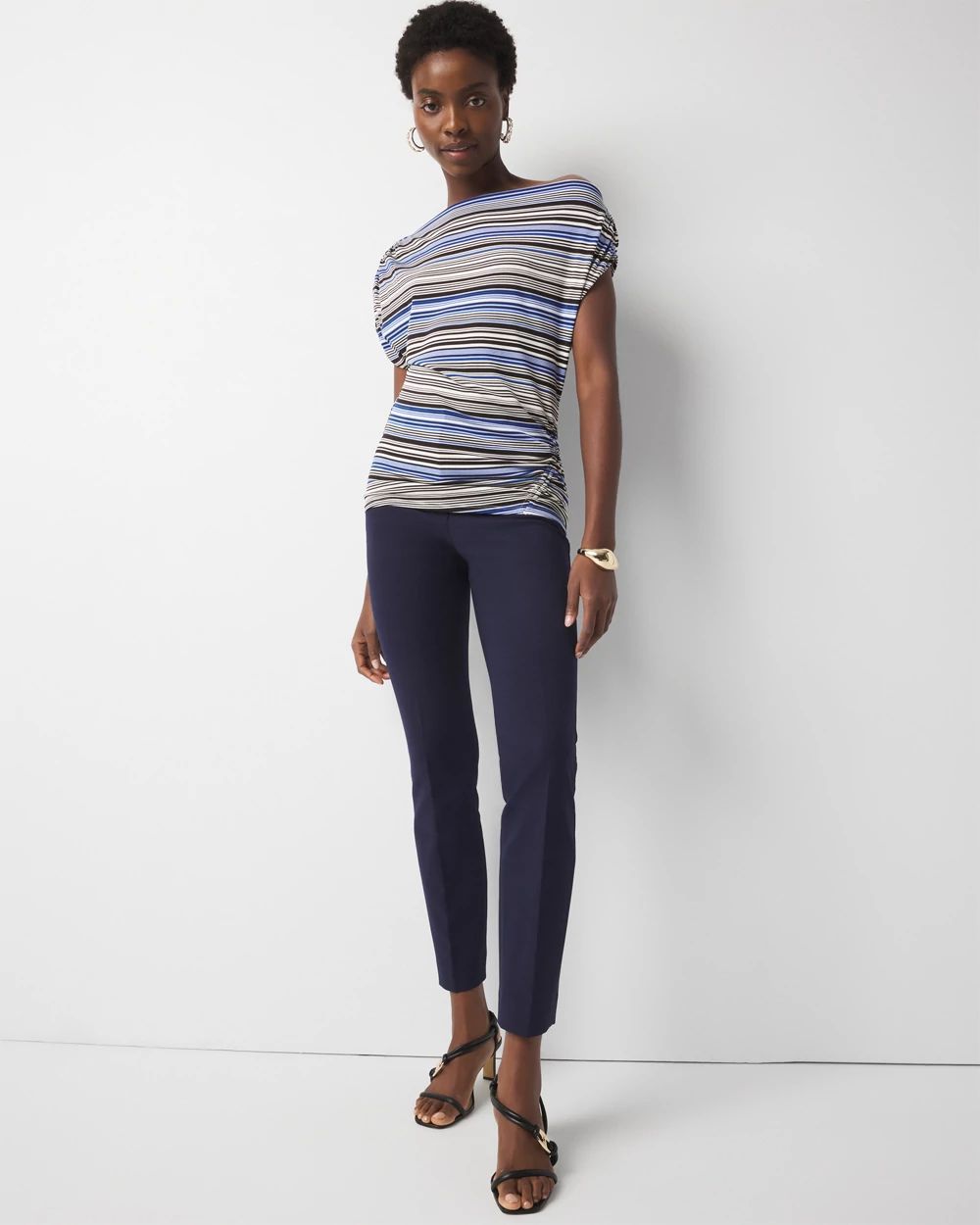 WHBM Elle Slim Ankle Comfort Stretch Pants